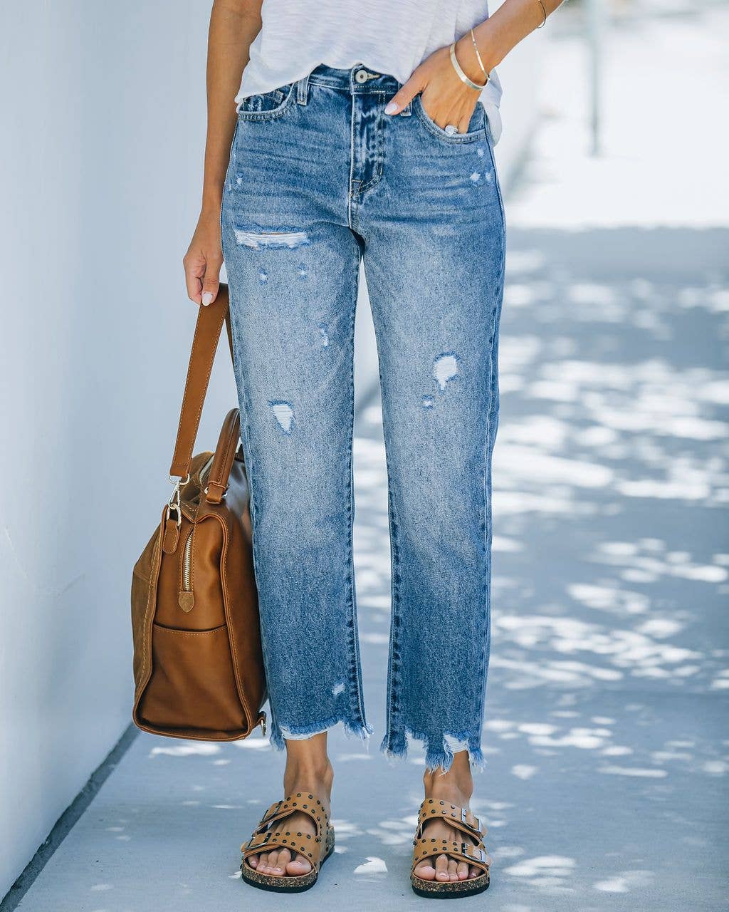 Shannan Distressed Jeans