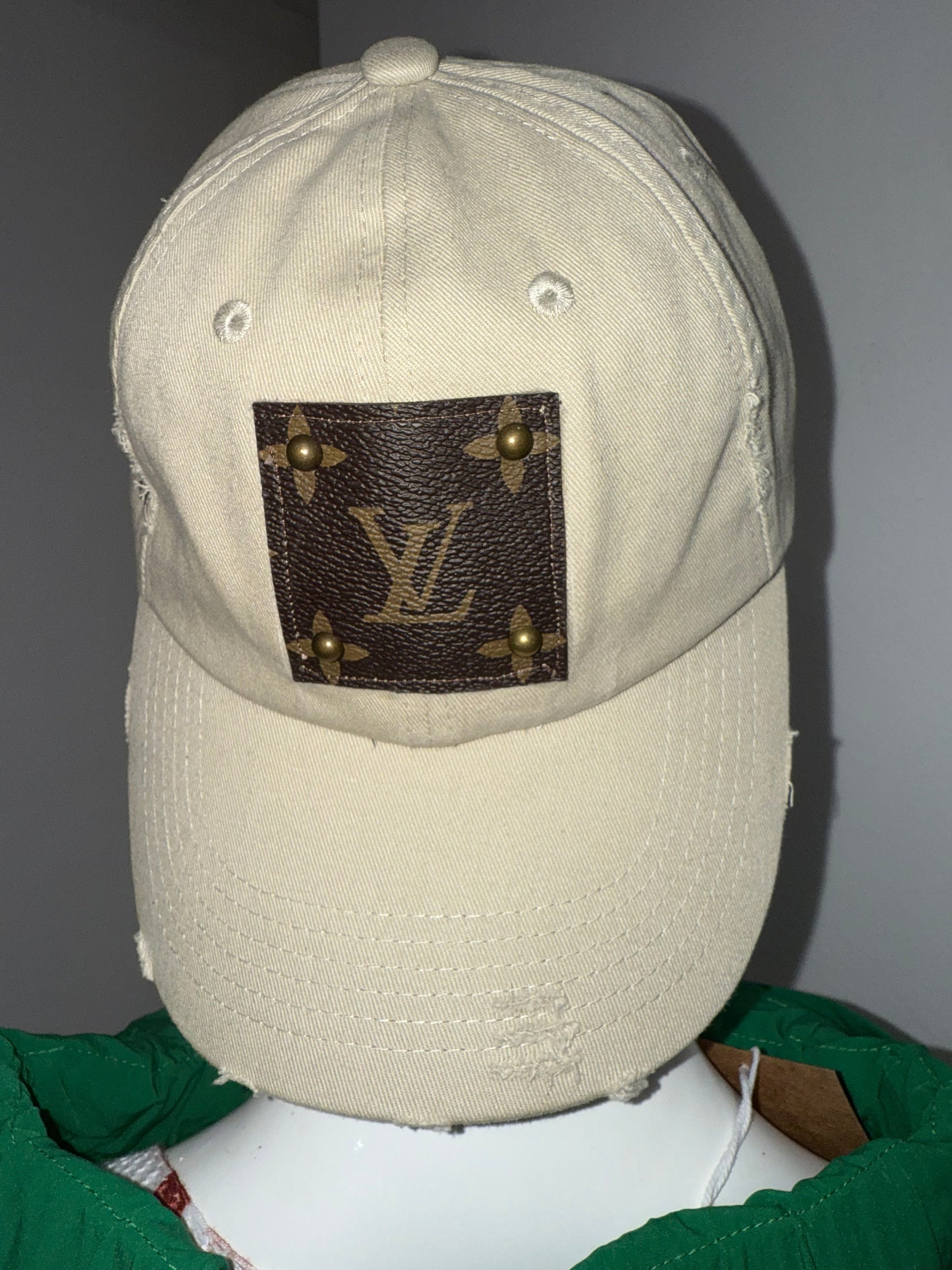 Upcycled LV Hat
