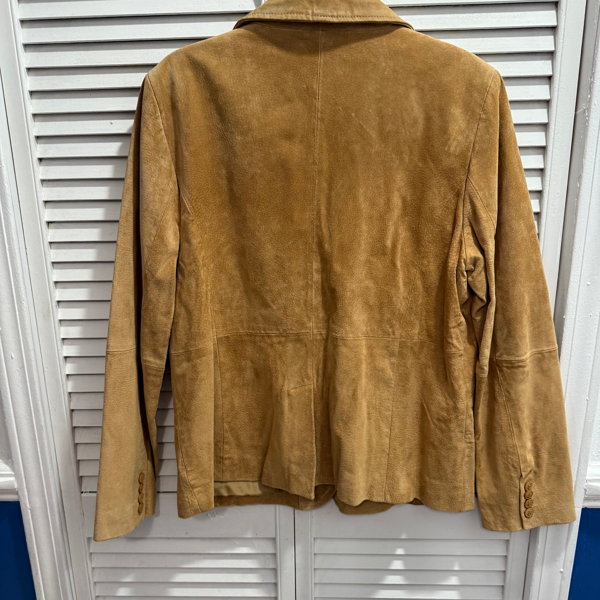 Tammy Suede Tan Liz Co Blazer