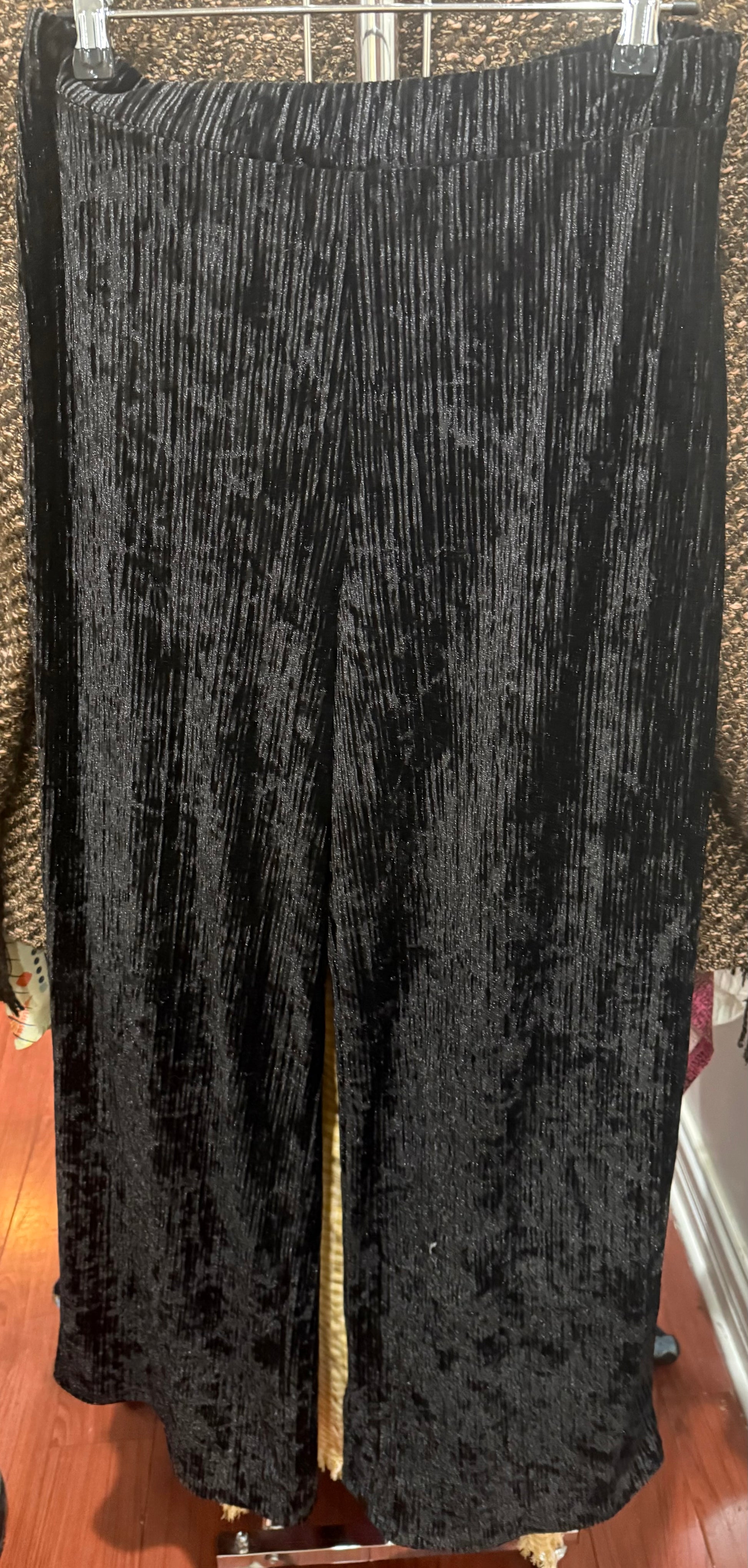 Banana Republic Long Black Chenille Pant