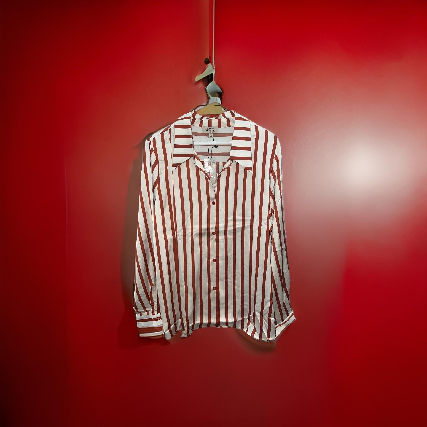 Melisa Spice Striped Blouse