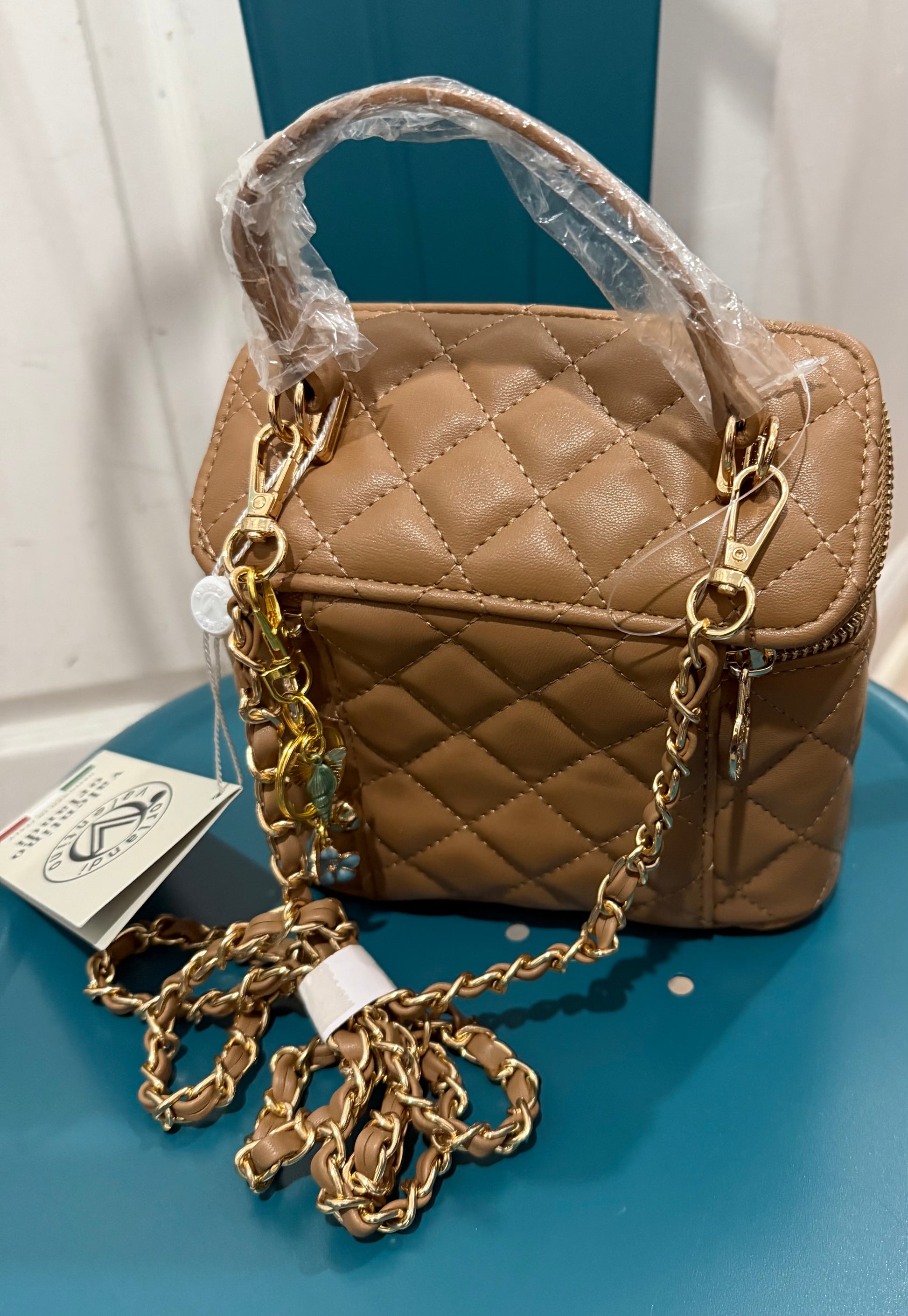 Valentino Orlandi NWT Shoulder Bag Mini Quilted