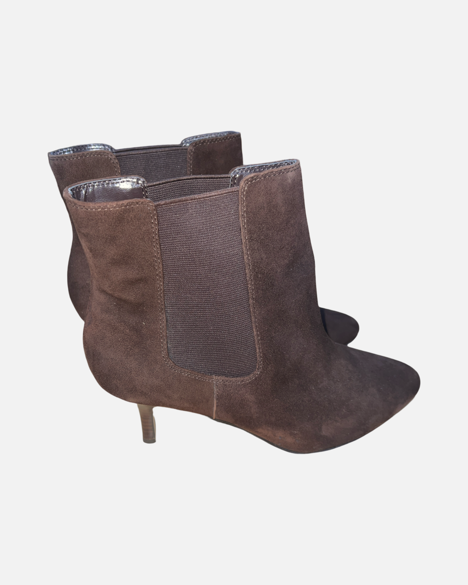 Ralph Lauren Brown Suede Boots (SHELBY)