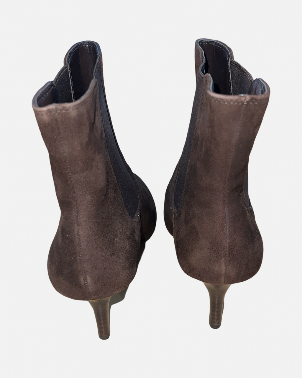 Ralph Lauren Brown Suede Boots (SHELBY)