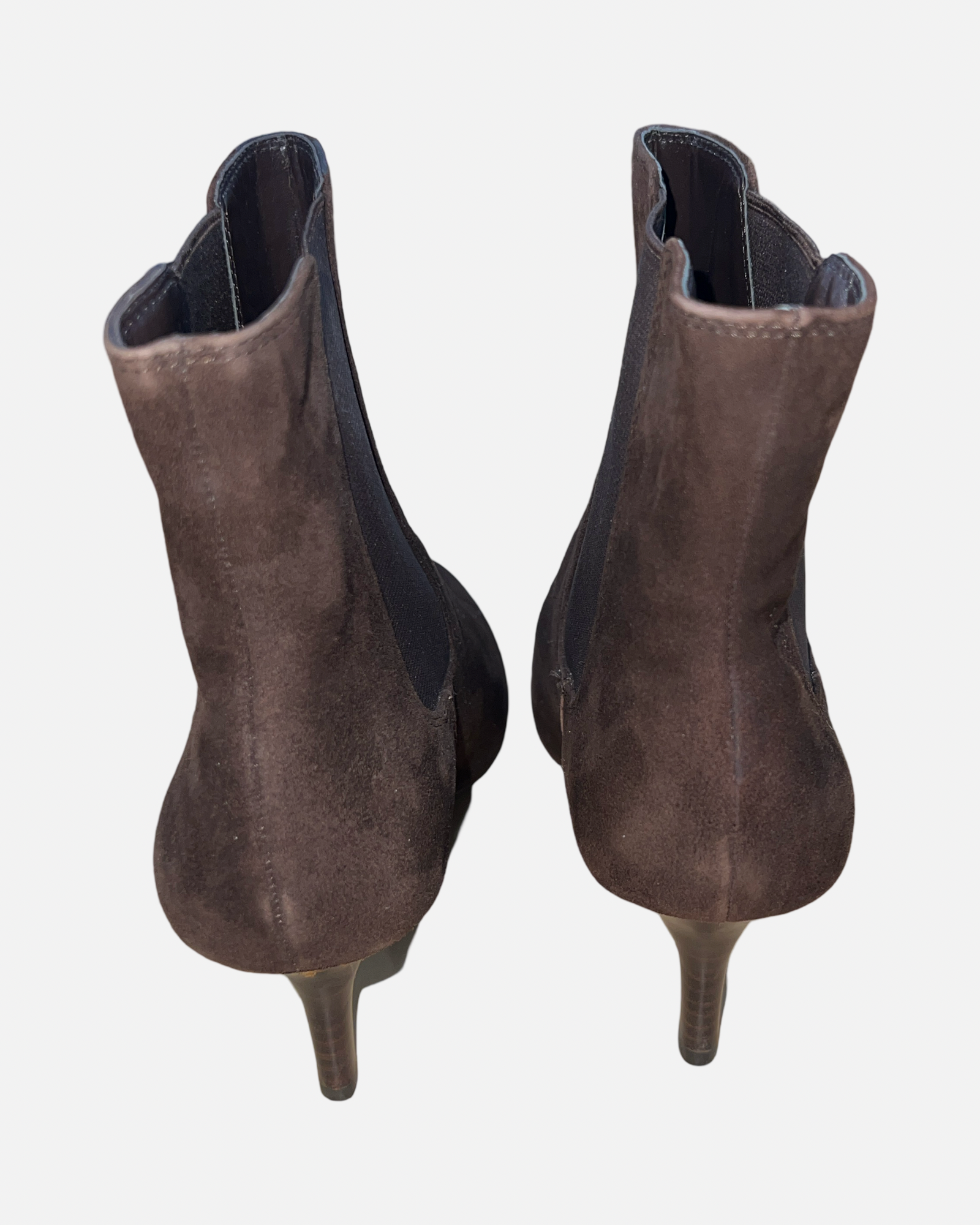 Ralph Lauren Brown Suede Boots (SHELBY)